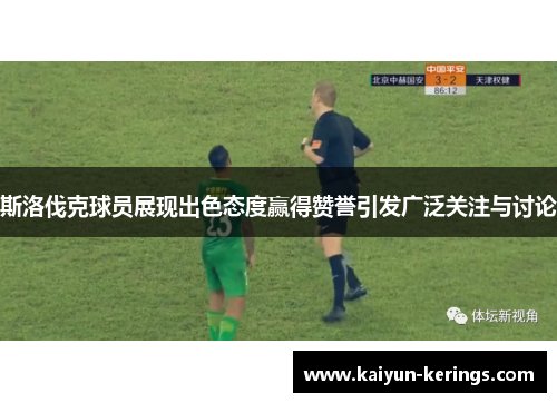 斯洛伐克球员展现出色态度赢得赞誉引发广泛关注与讨论